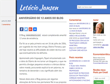 Tablet Screenshot of letacio.com